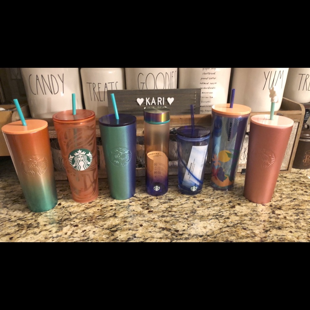 Starbucks tumblers